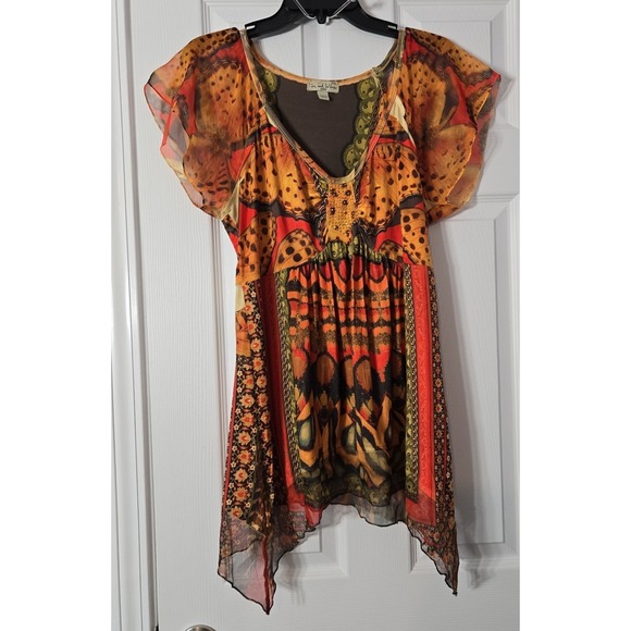 live and let live Tops - Live and Let Live Womans Blouse Size PXL. Short sleeve